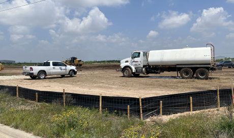 Crews Begin Work on Amazon in San Angelo
