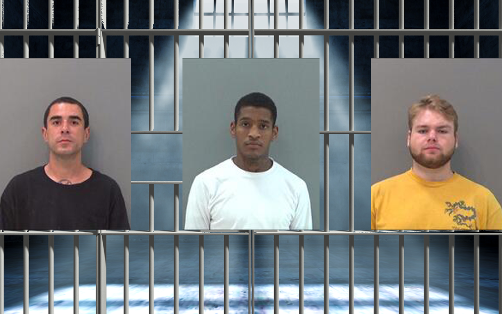 Tommy Rodriguez (left) Robert Williams (middle) Seth Jones (right). (TGCJ)