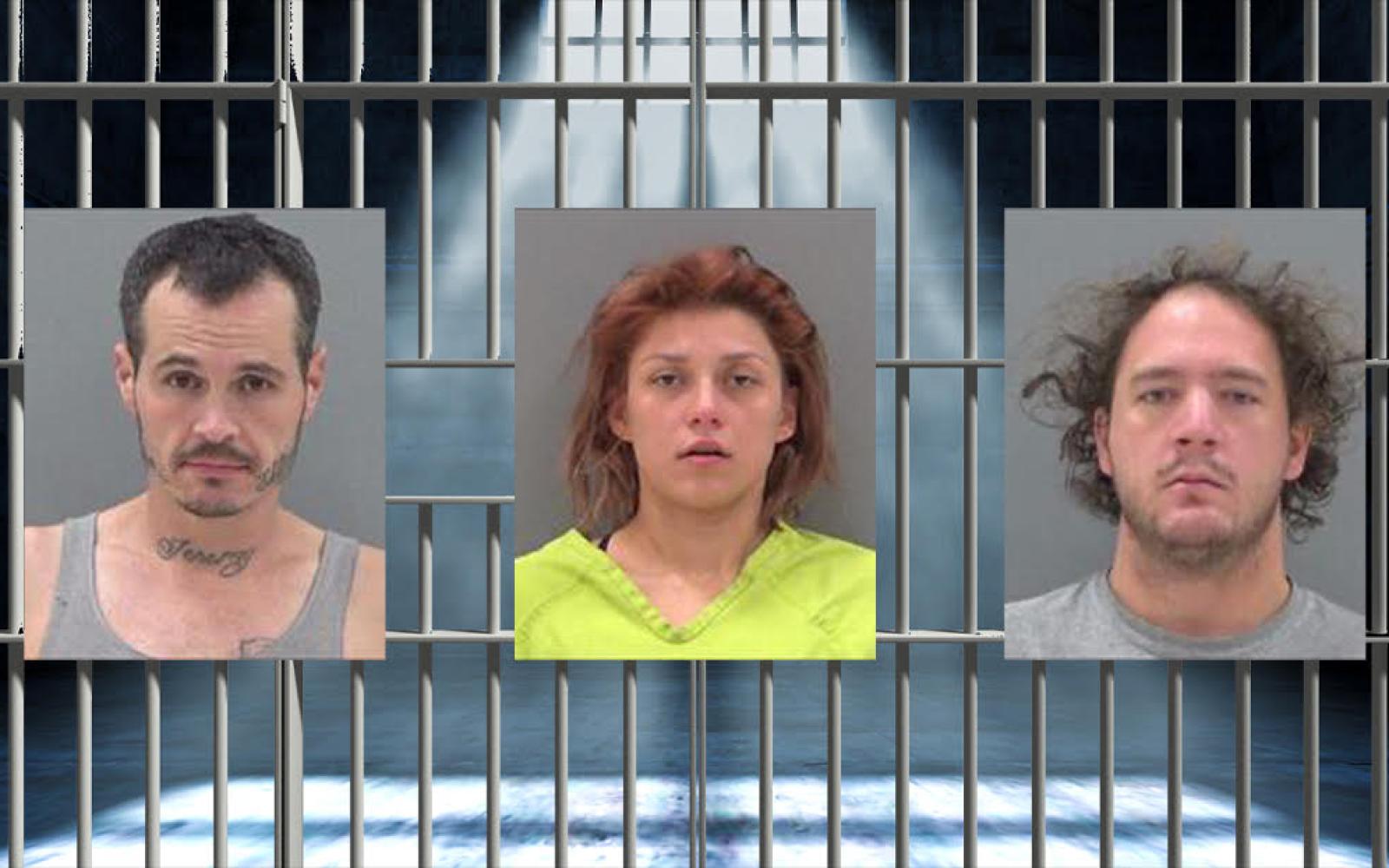 Steven Hedrick (left) Rosie Hedrick (middle) Adam Price (right) 