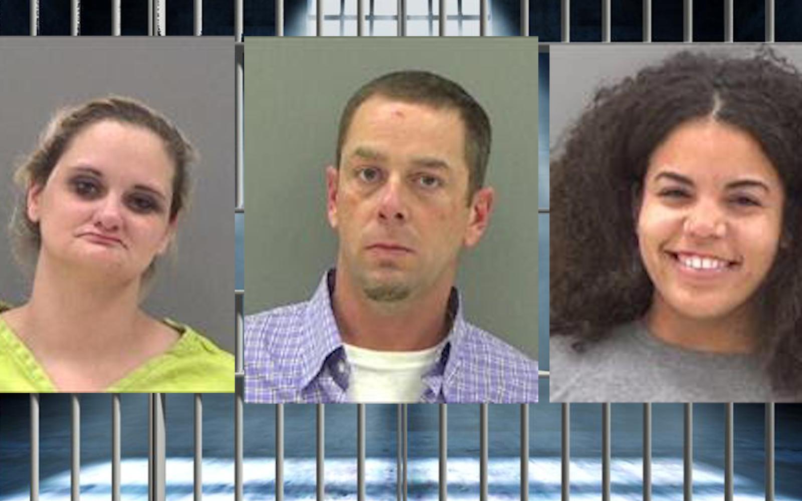 Evagene Shields (left) Kenneth Russ (middle) Ashley Farmer (right) 