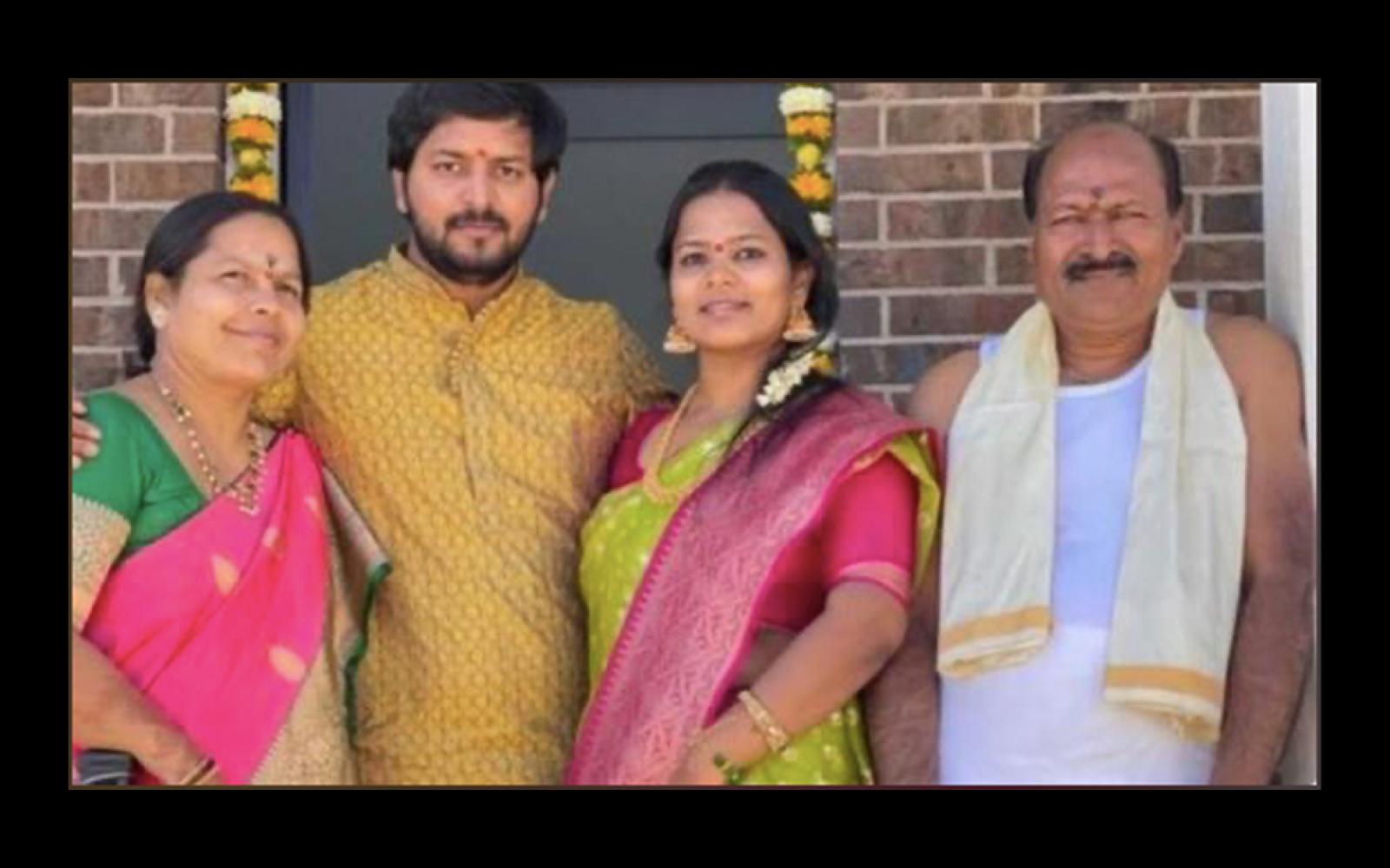 Laxmi (left), Bharathreddy (middle left), Mounika (middle right), Narsima Gouni (left)