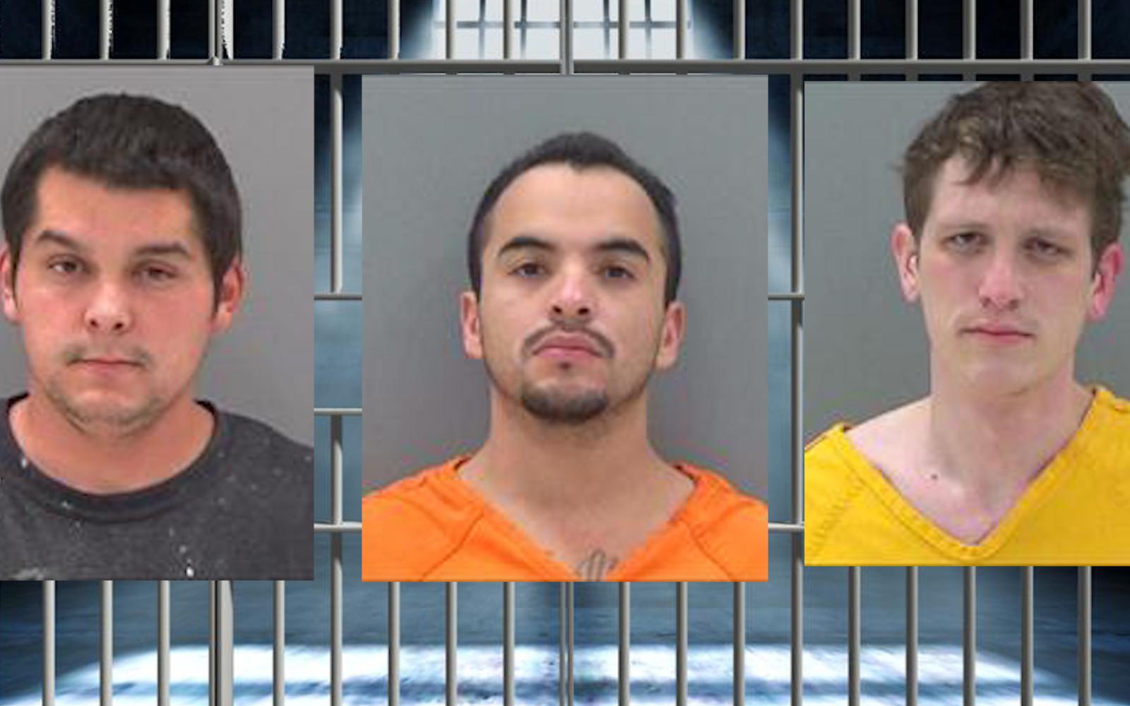 Justin Delrio (L) Abel Rueda (M) Justus Kalson (R)