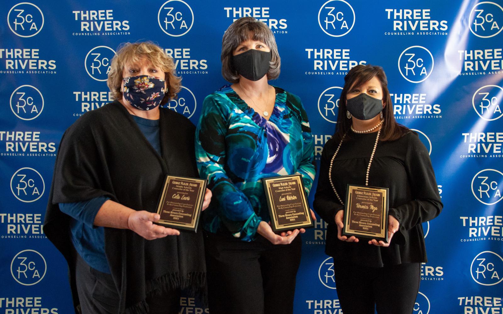 (left to right): Celia Lewis, Lani Webster and Veronica Meza.(Contributed/SAISD)