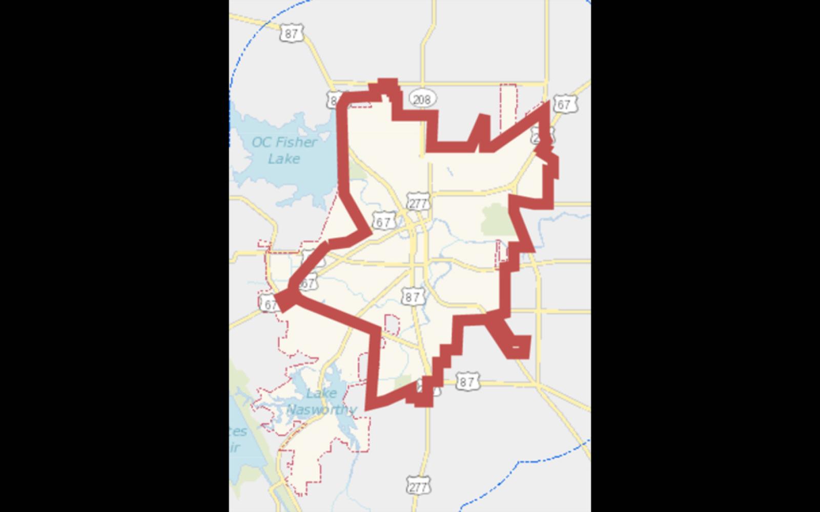 Area Included In Boil Water Notice