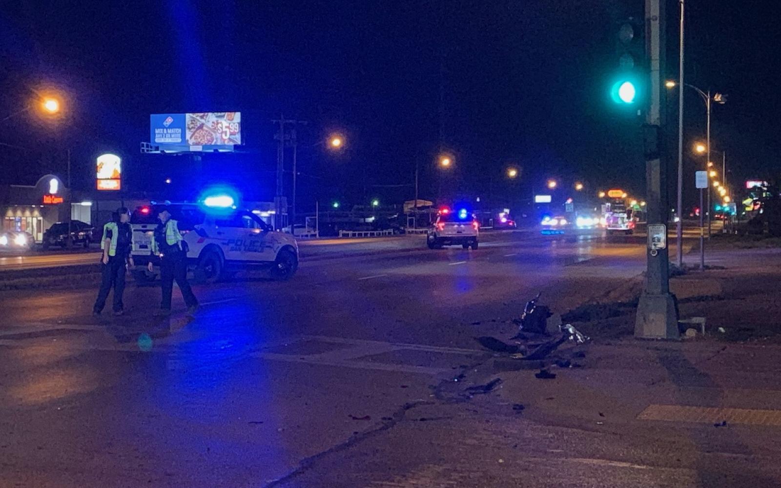 Police chase known felon Nelson Estrada in north San Angelo on the night of March 11, 2021