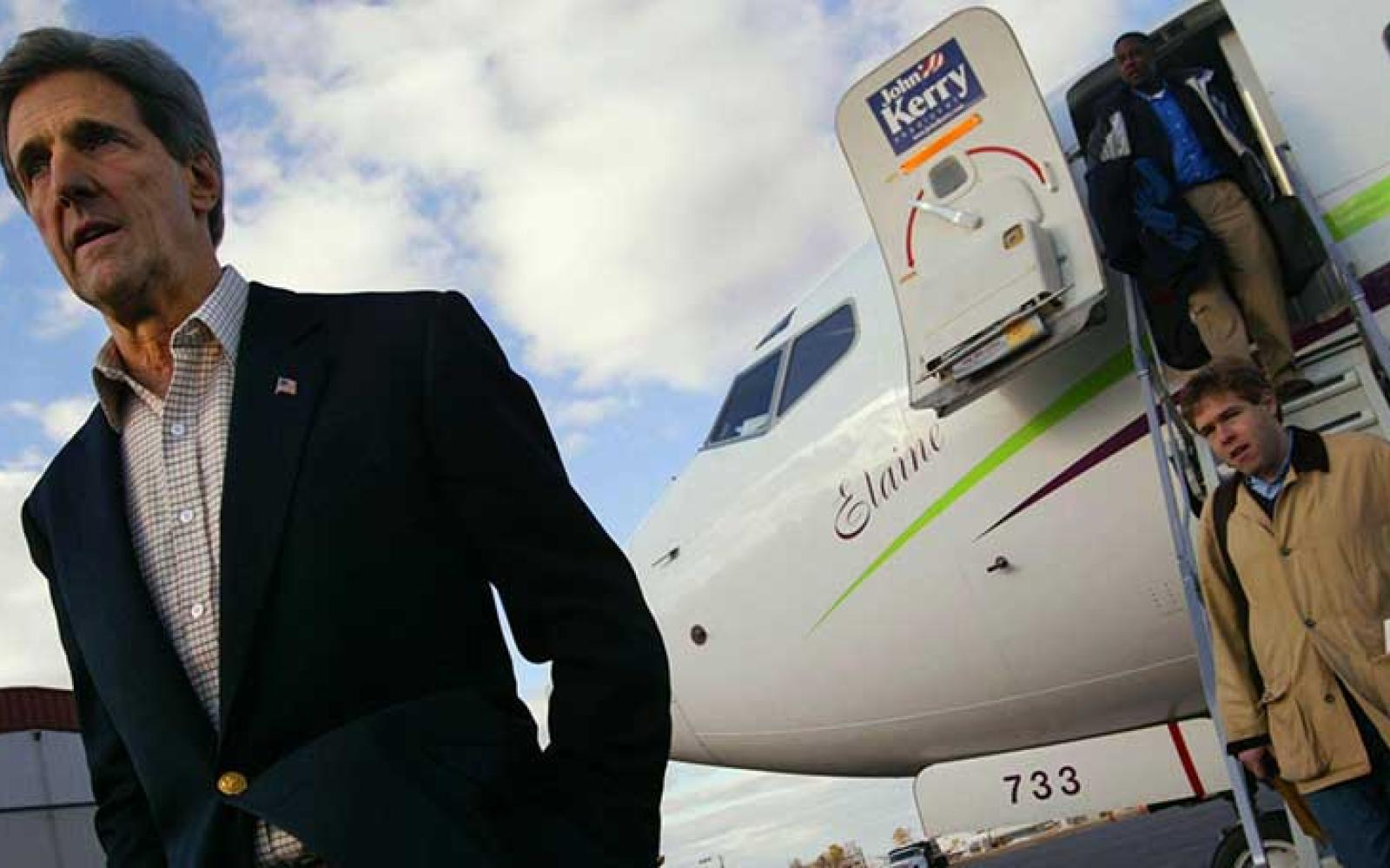 John Kerry and his jet