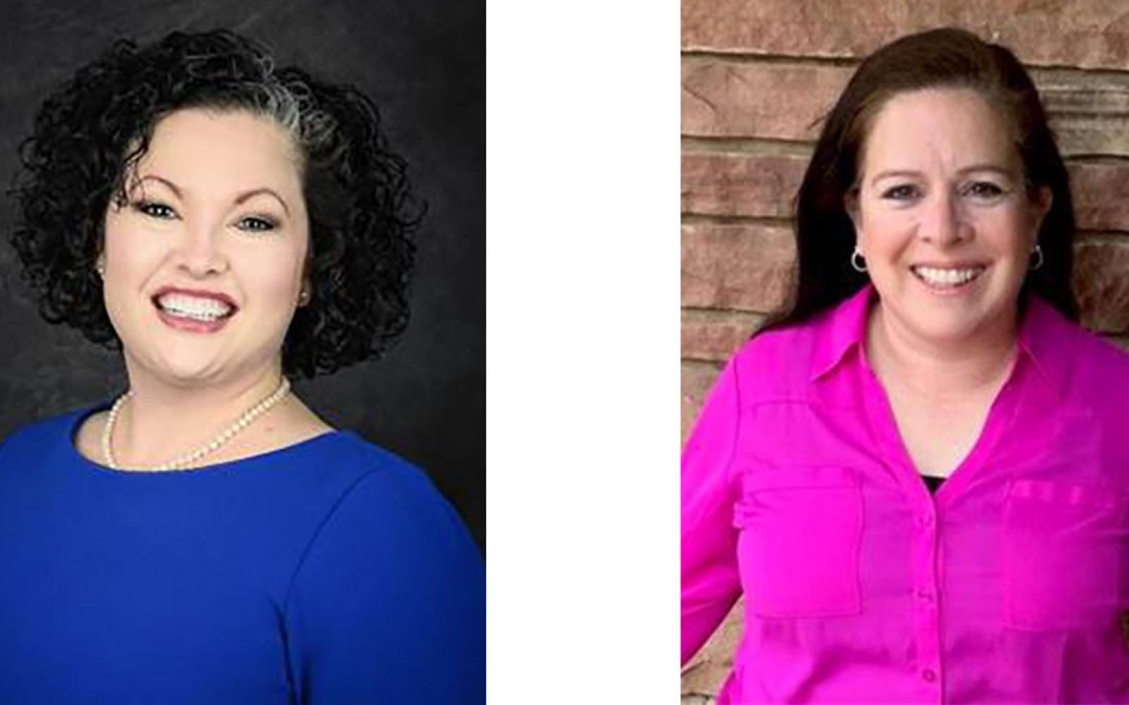 Left: Pfluger District Director Bernadette Granger; Right: Pfluger Odessa Regional Director Monica Gonzales-Mauldin
