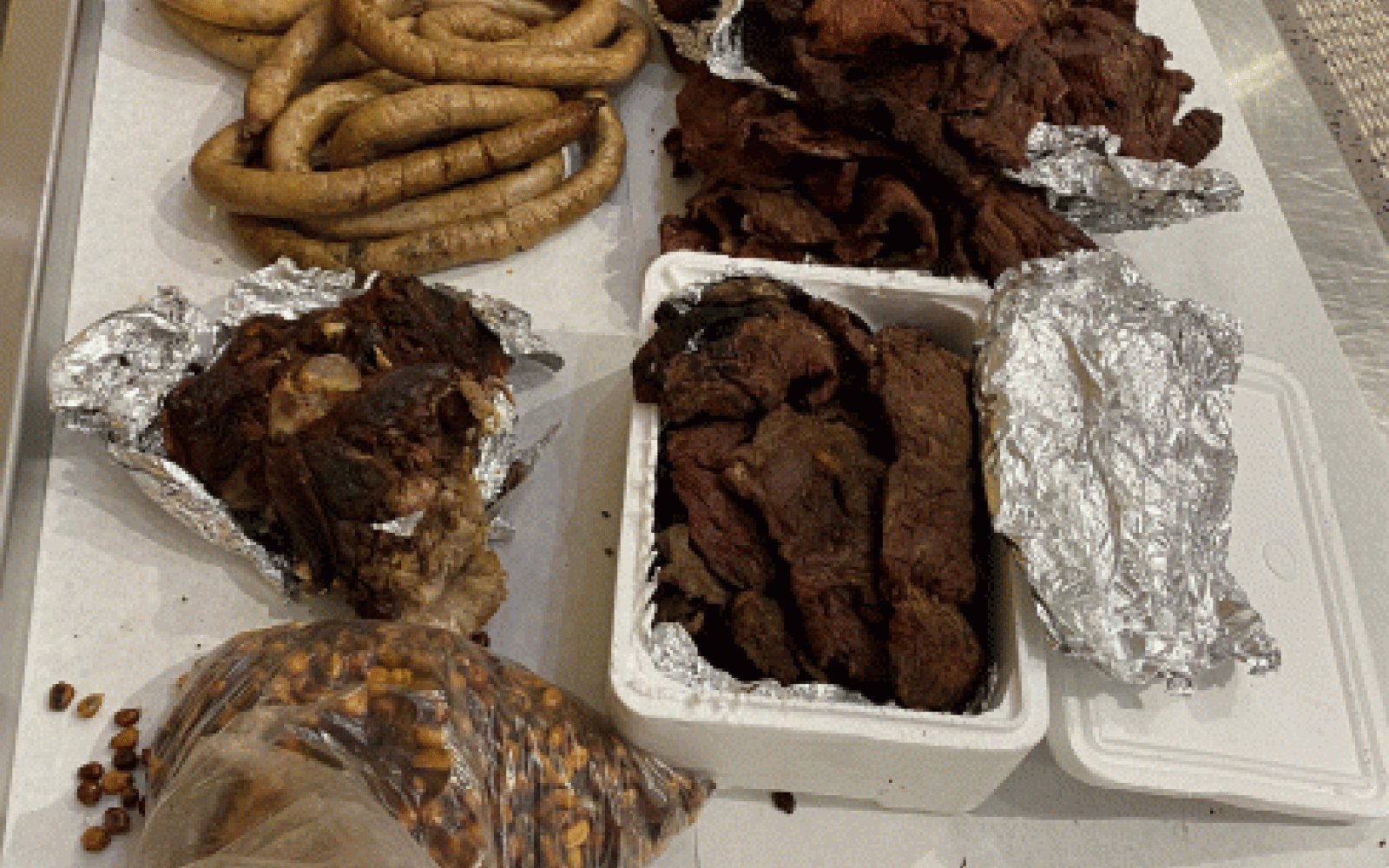 Illegal Meat at Houston Airport (Contributed/CBP)