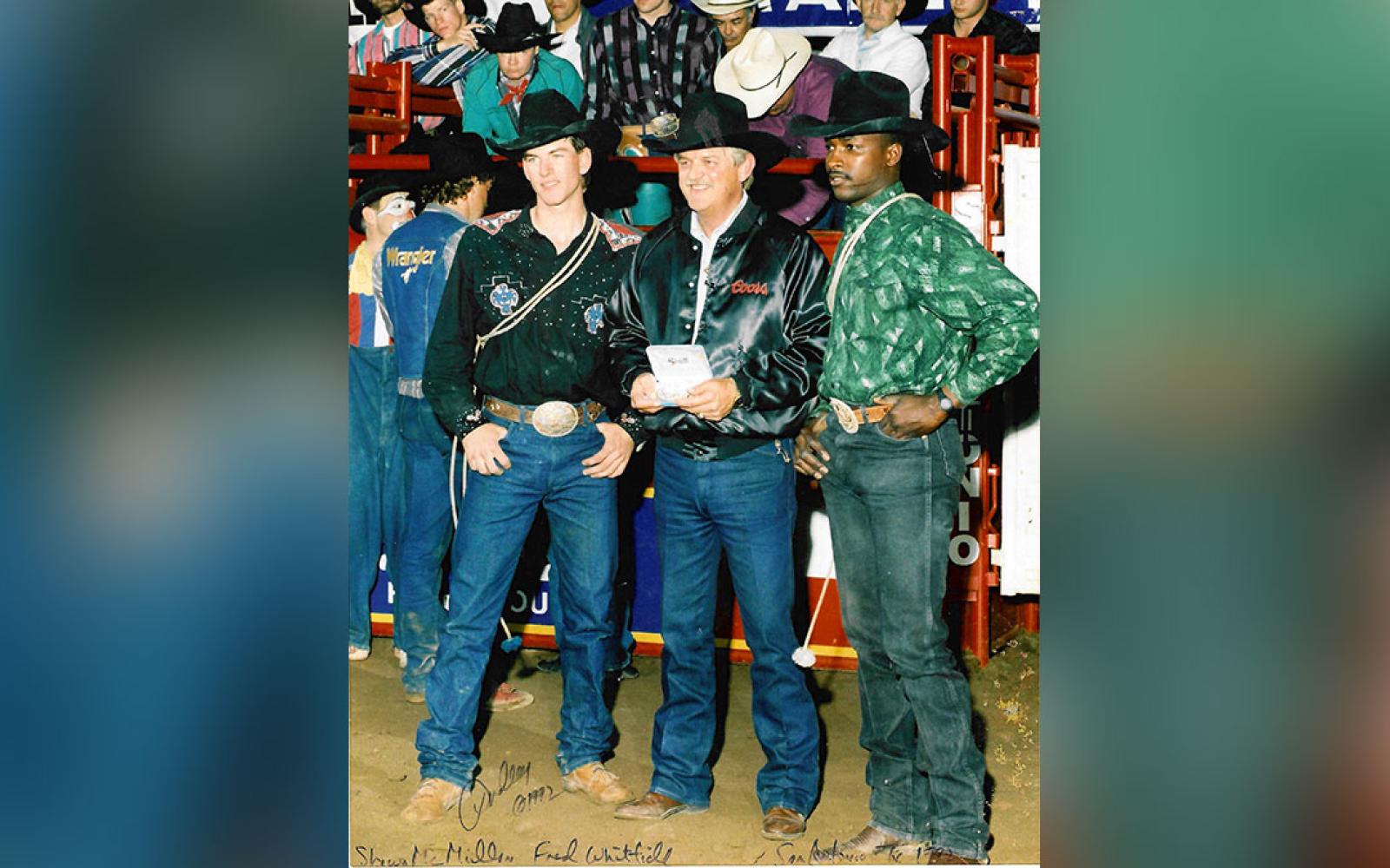 McMullen was a rodeo competitor