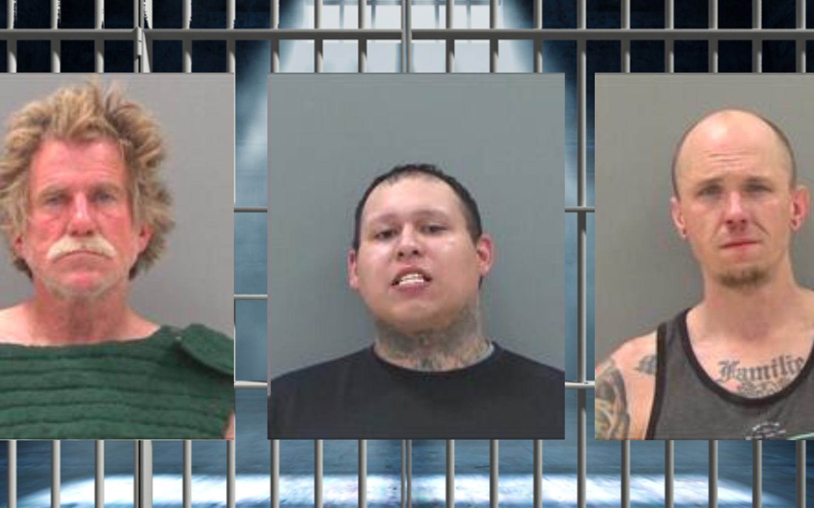 Kenneth Donaker, Thomas Garza, Richard Allie