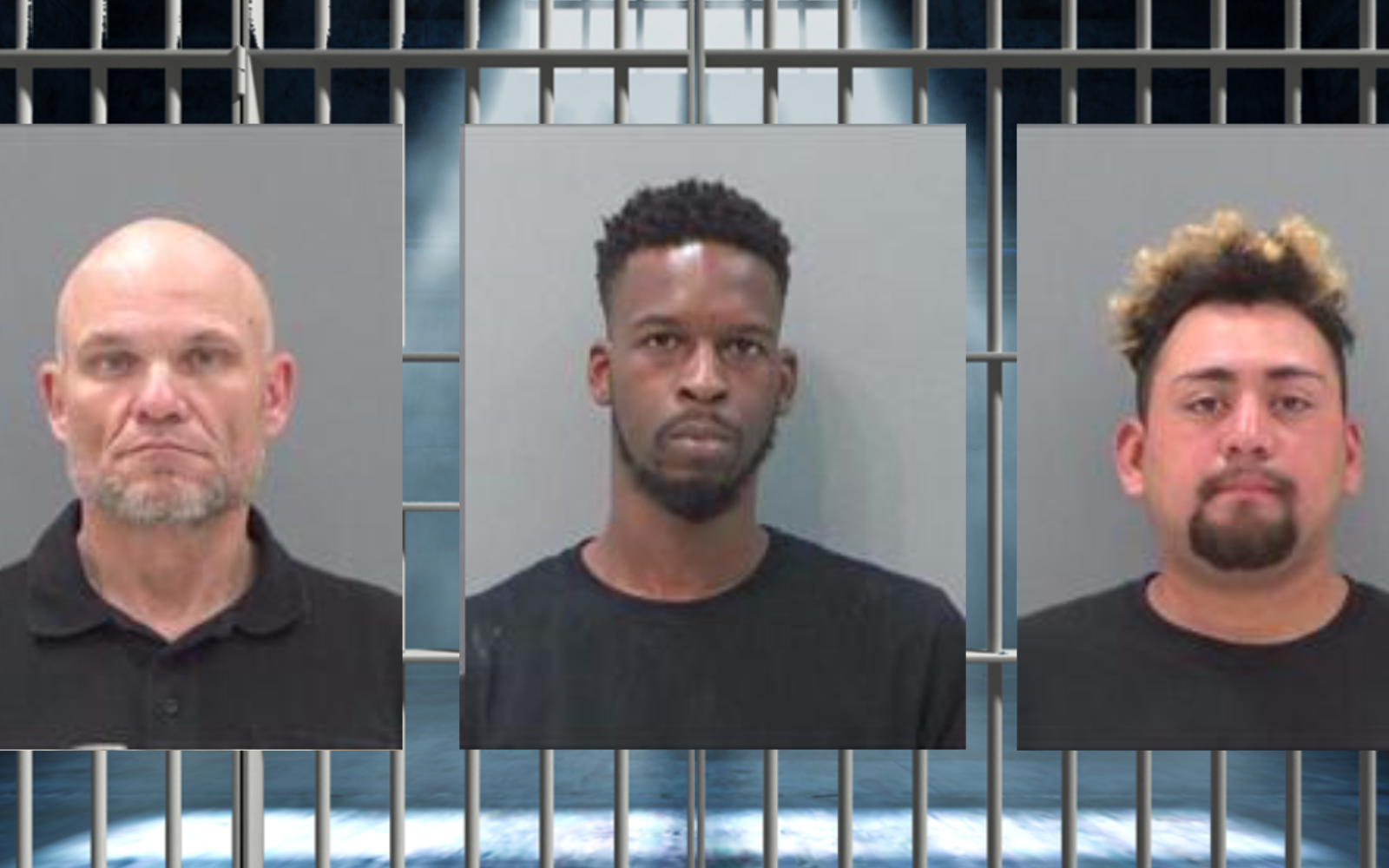 Cort Harrison, Demetrius Stokes, Eric Florez