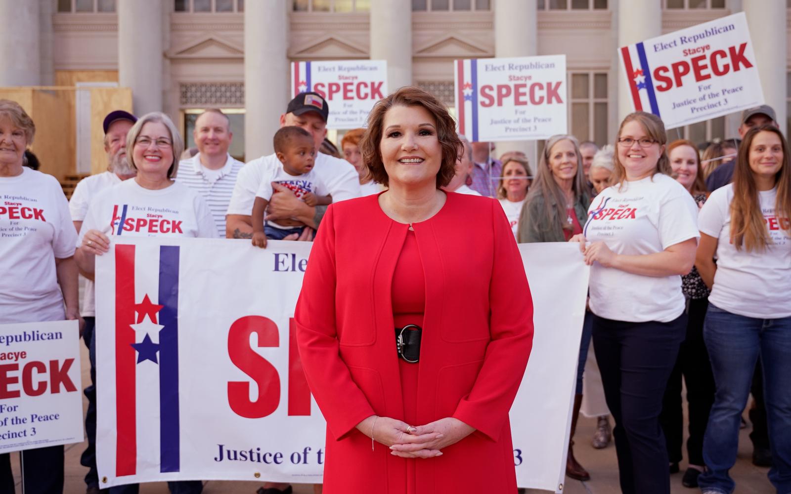 Stacye Speck Announces Candidacy For Tom Green County JP3