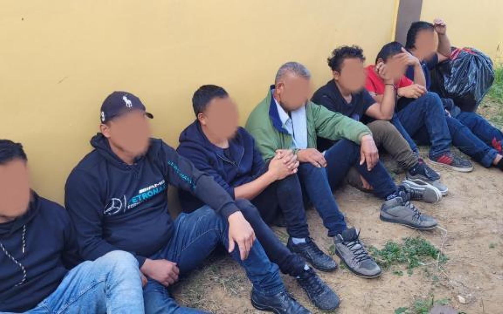 Illegal Aliens Arrested at Laredo Stash House (Contributed/CBP)