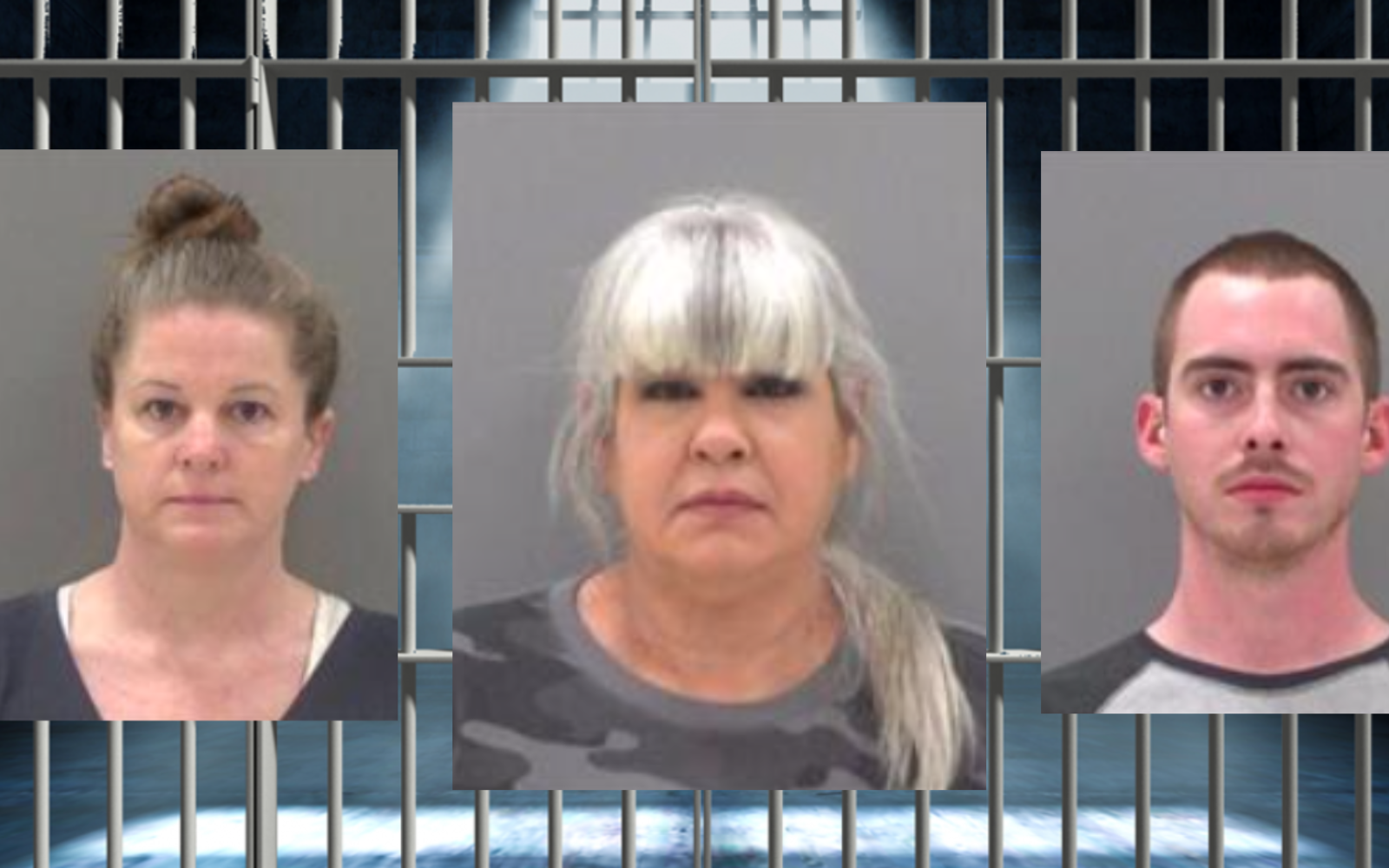 Natasha Dennis (L) Juanita Overland (M) Zachary Green (R)