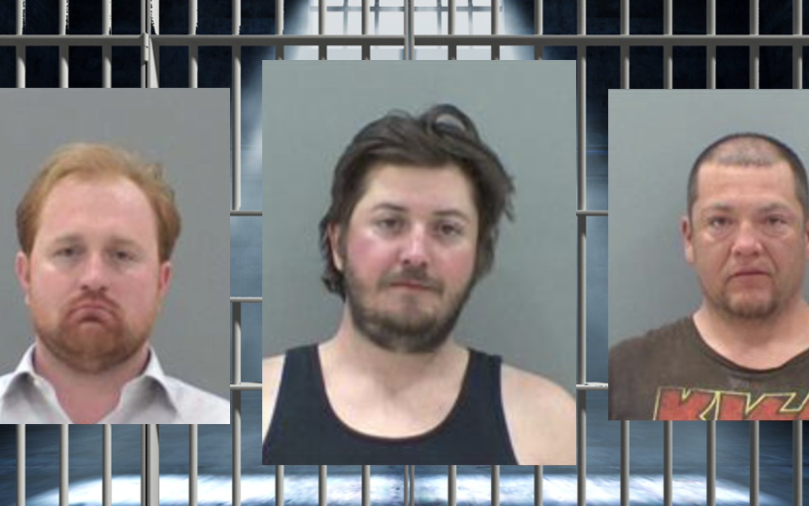 Jaydon Hart (L) Jordan Fleenor (M) Stephen Bobholz (R)