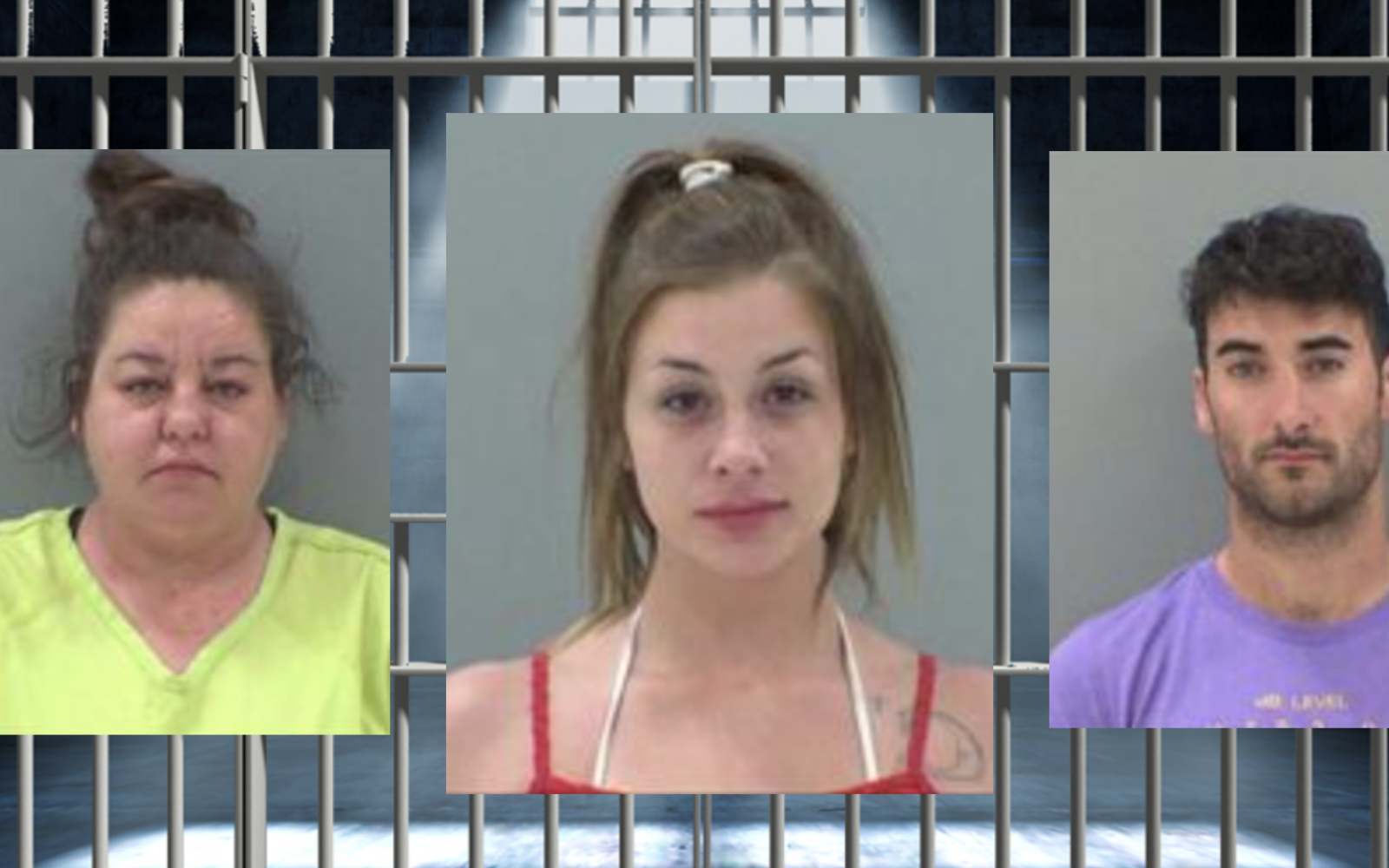 Melyssa McIntire (L) Kenlee Freeman (M) Steven Alvarado (R)