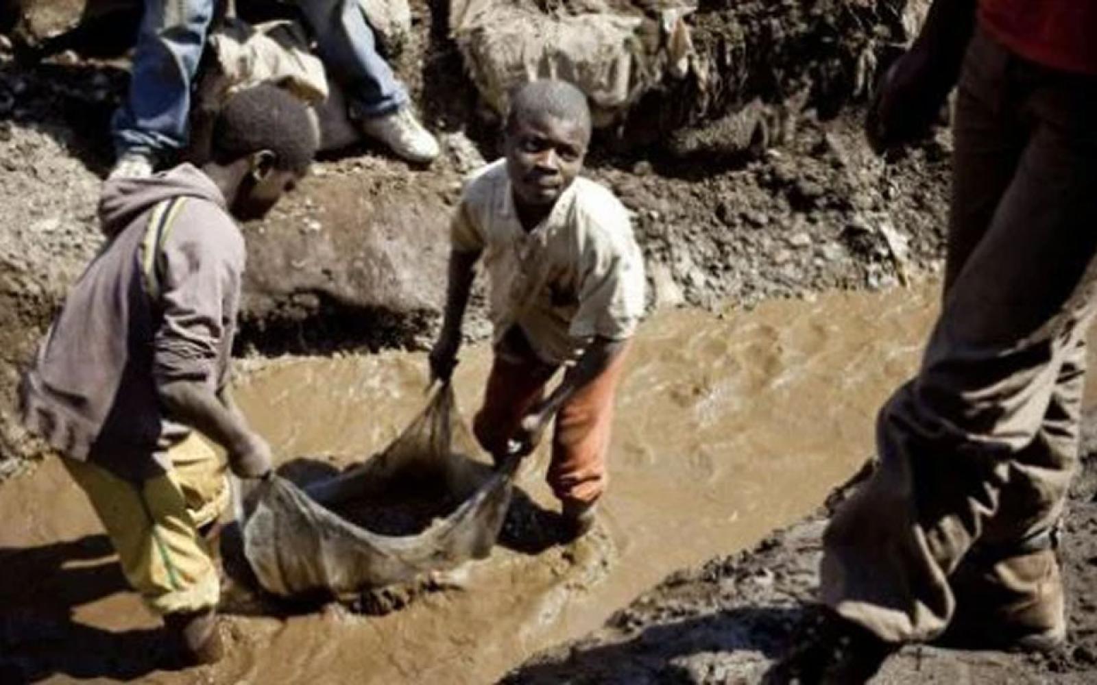 Cobalt mining.