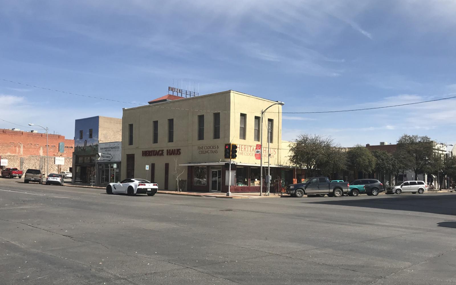 The Heritage Haus, the former building that was the Arc Light Saloon. 