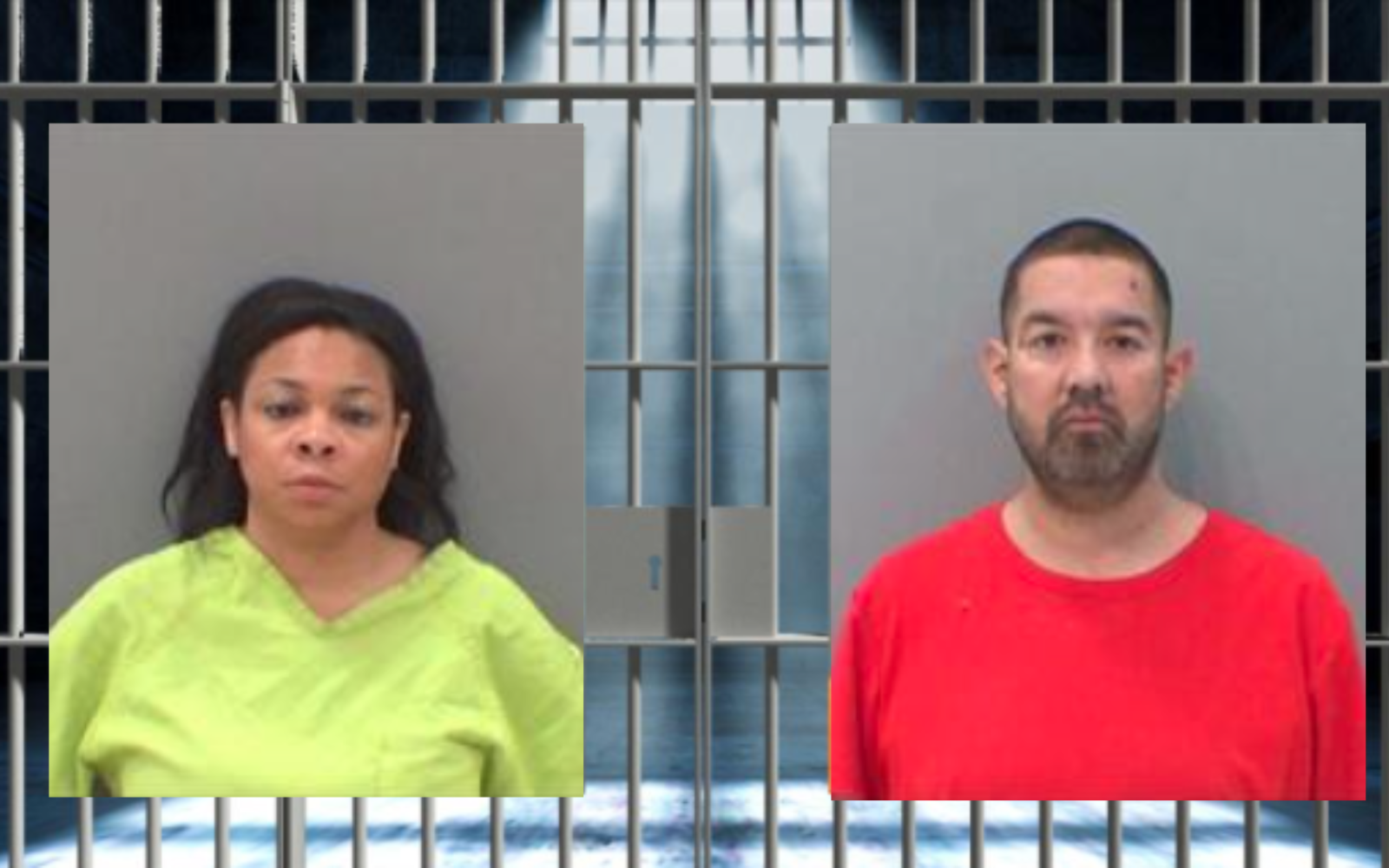 Kimberly Walker (L) Darryll Bailey (R) 