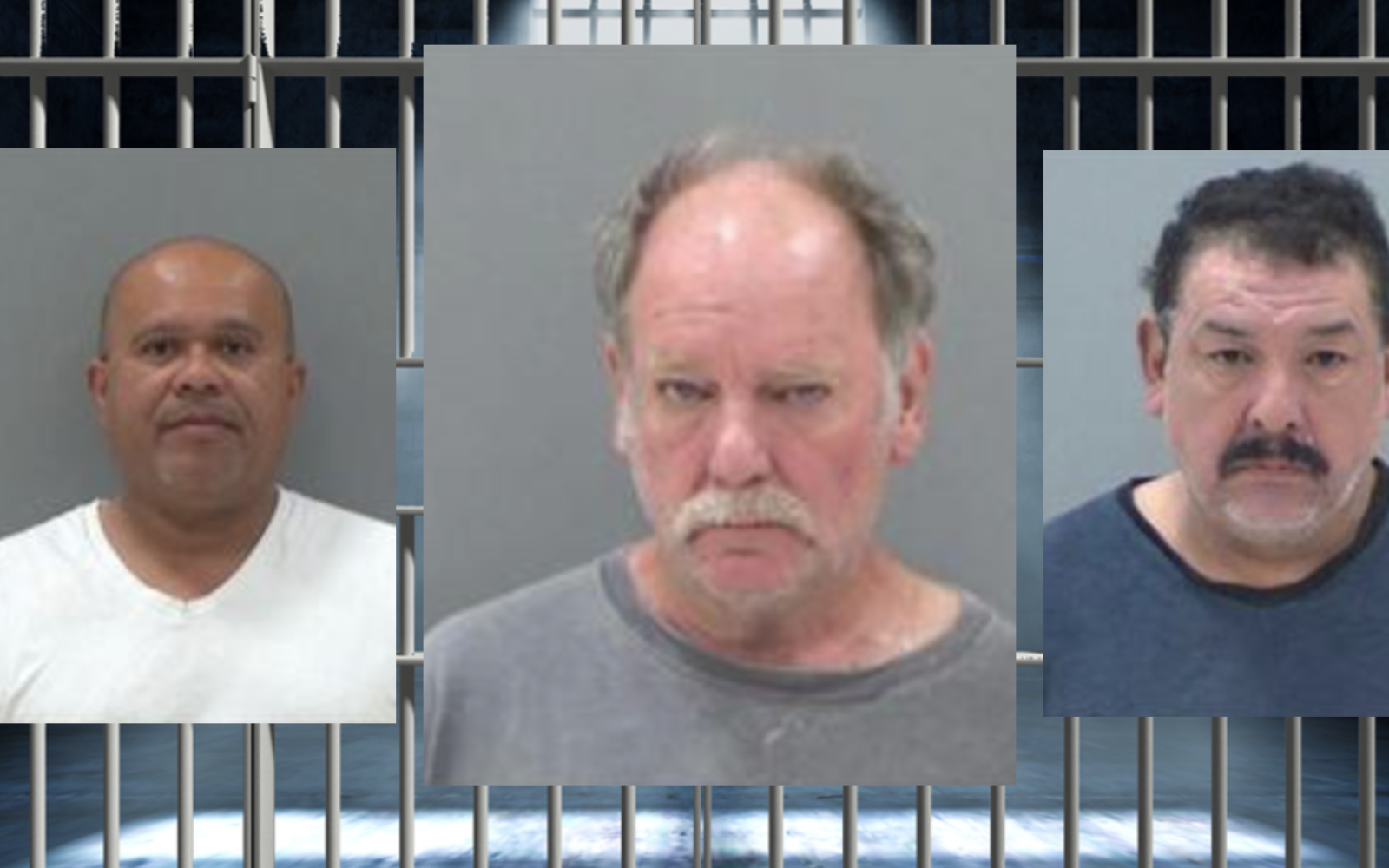 Christopher Factor (L) Sidney Slaughter (M) Jose Ledesma (R) 