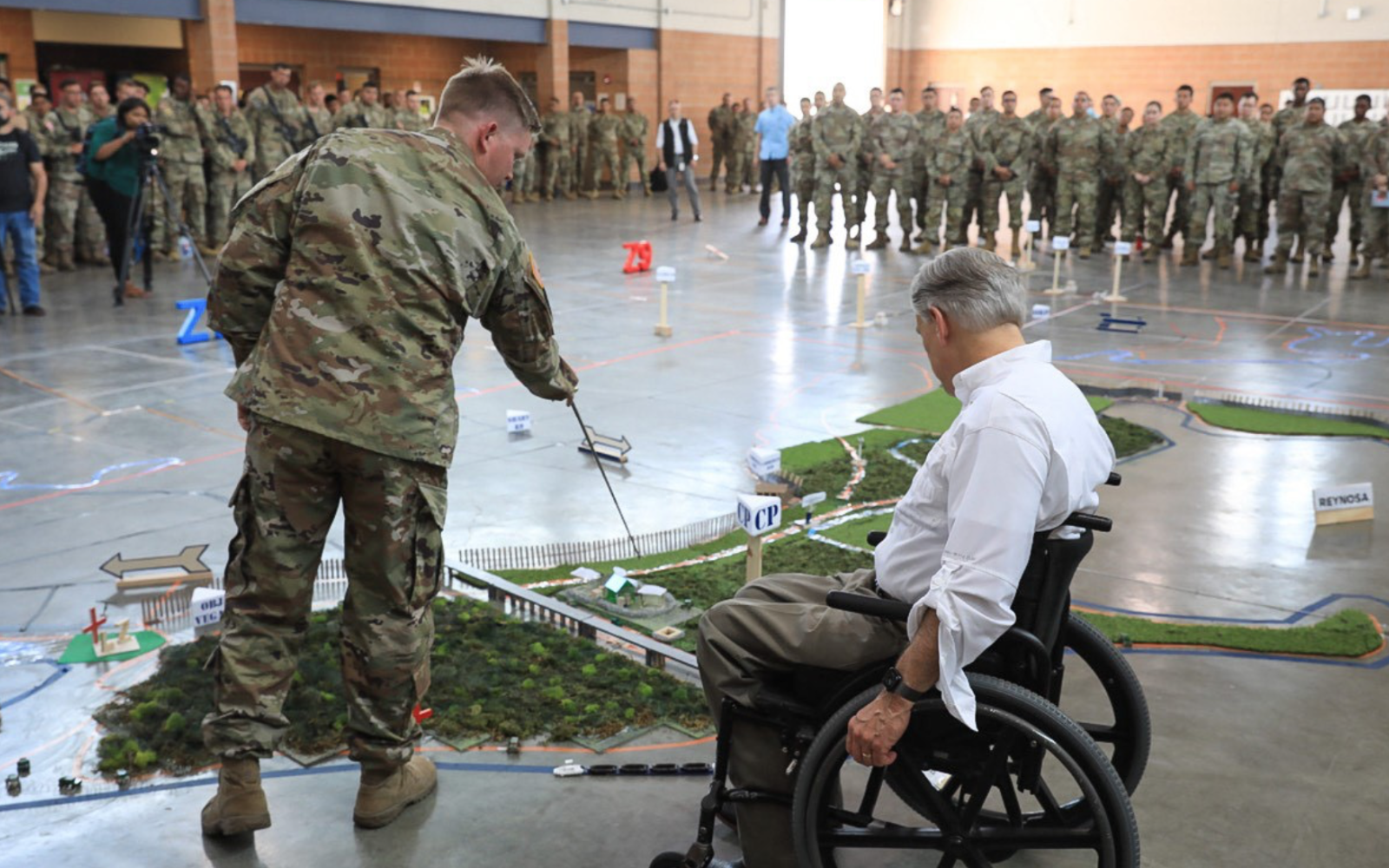 Gov. Abbott on Border Preparations for Immigrant Caravans (Contributed/gov.texas.gov)