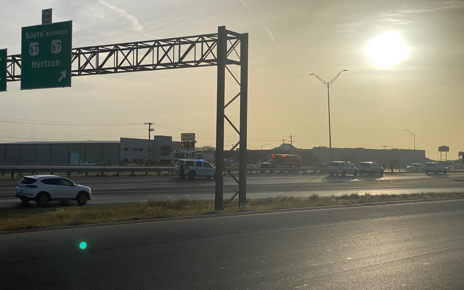 Rollover on Loop 306 on July 17, 2022
