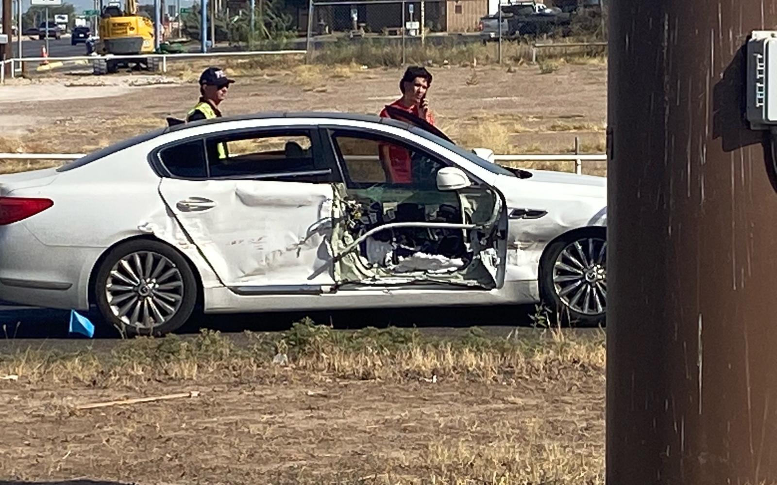 Crash N. Bryant & 14th 8.5.22 (LIVE! Photo/Traci King)