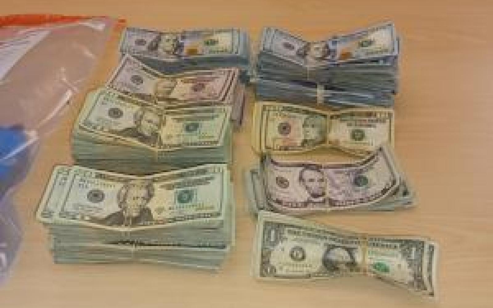 Undeclared Currency Headed for Mexico (Contributed/CBP)