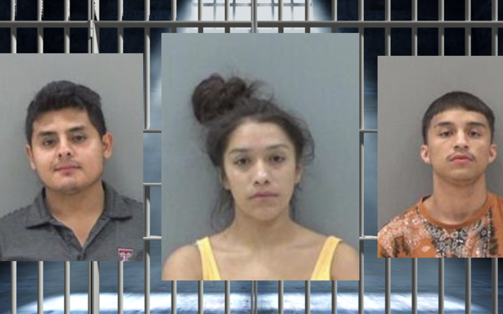 Rolando Olivo (L) Ashlee Maldonado (M) Dominic Ybarra (R)