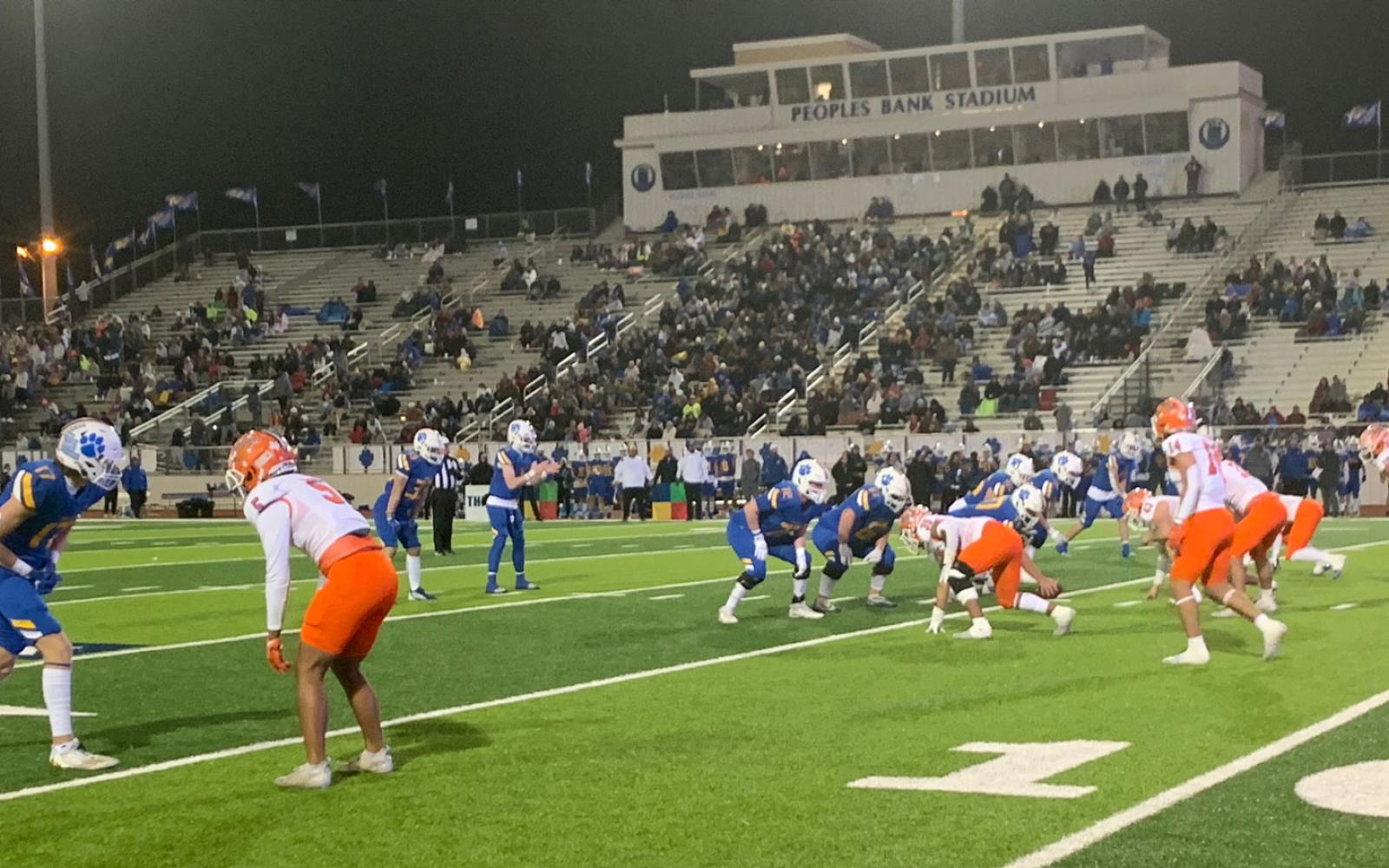 WOLFFORTH, TX —- The San Angelo Central Bobcats (5-4)(2-2) lost their regular season finale in Wolfforth to the Frenship Tigers (7-2)(3-1) 30-21 Friday at Peoples Bank Stadium.