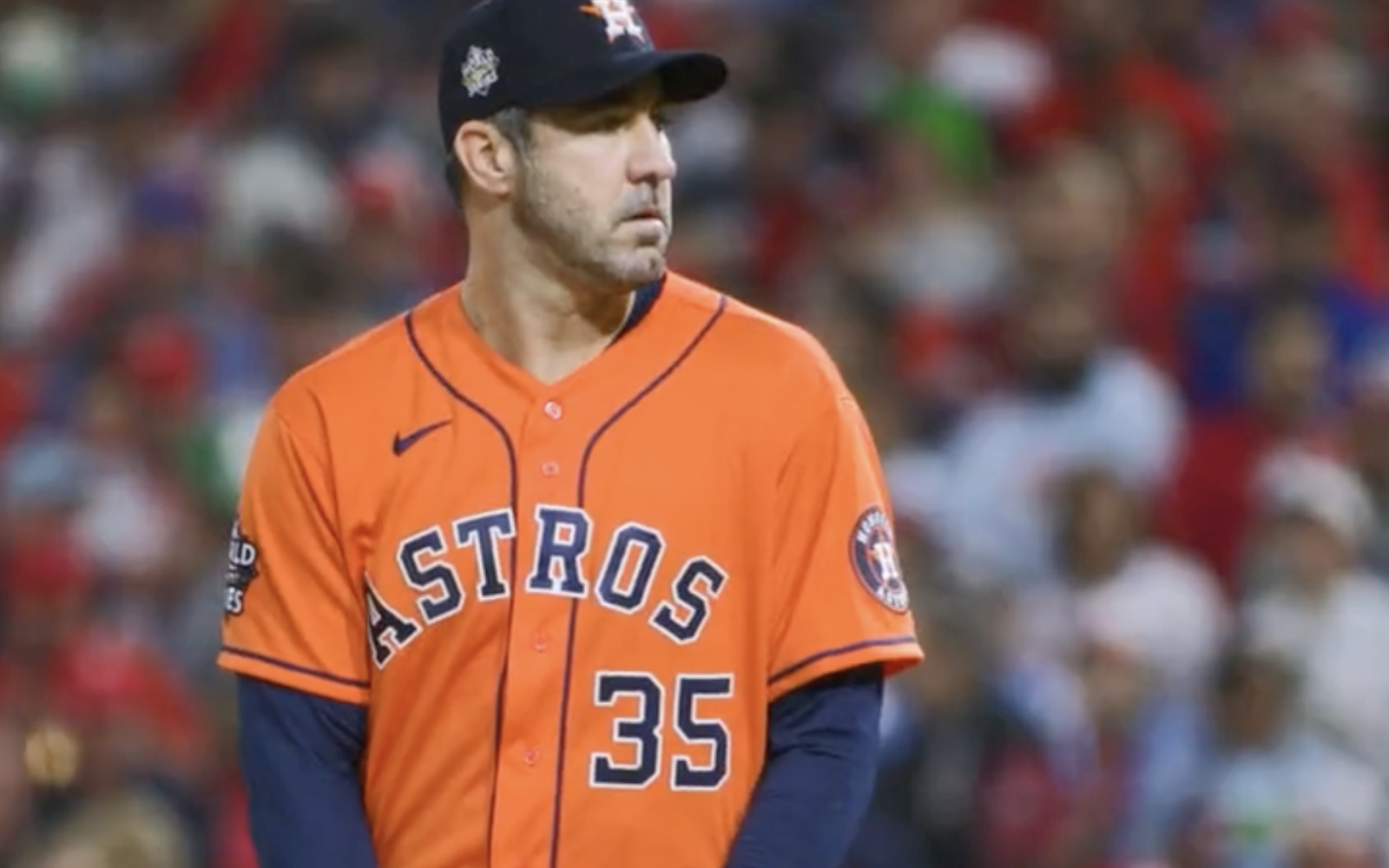 Astros' Pitcher Justin Verlander