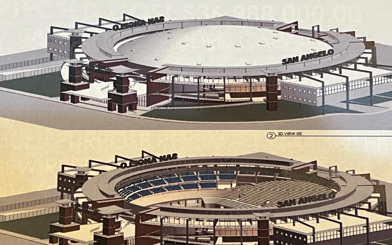 Coliseum Project Top View (Courtesy/SASSR)