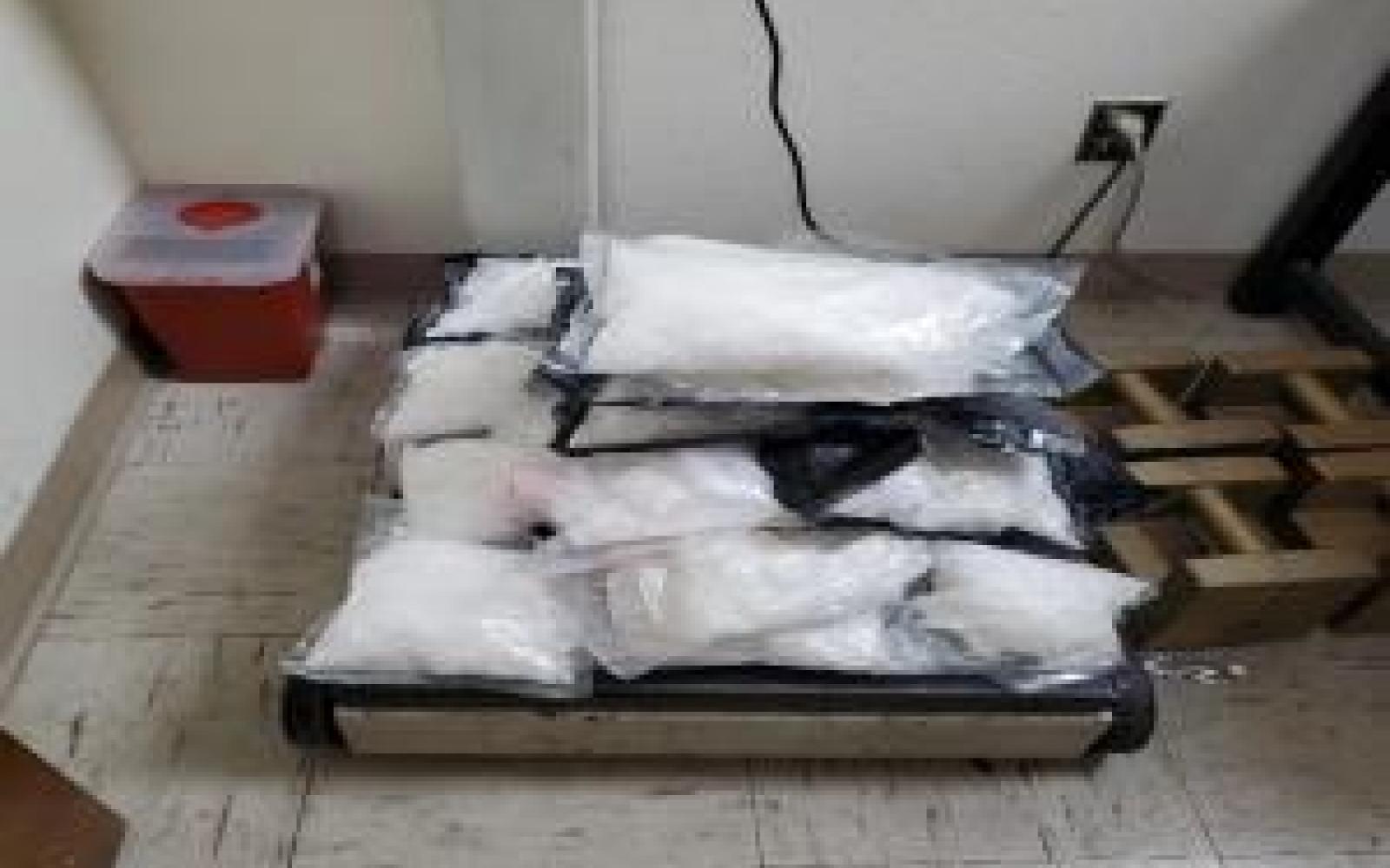 32lbs of Meth Seized in Presidio 12/22 (Courtesy/CBP)