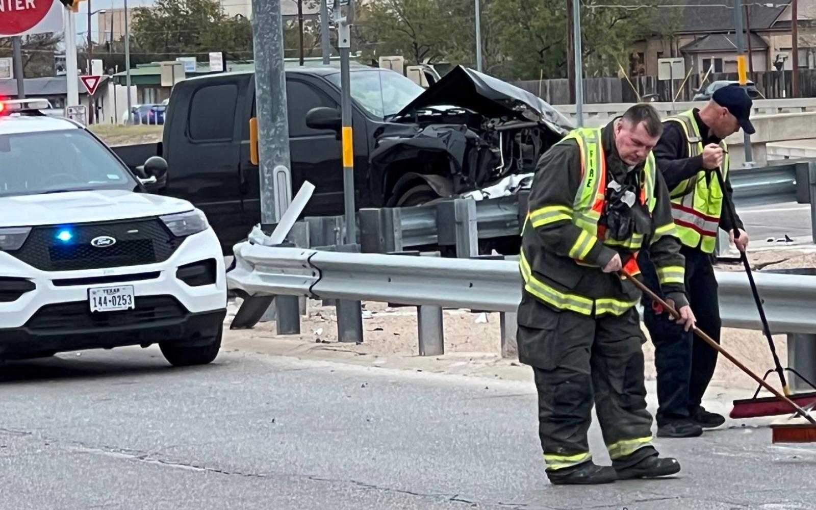 Mother and Child Injured in Wild Rollover Crash on Dec. 1, 2022 in San Angelo.
