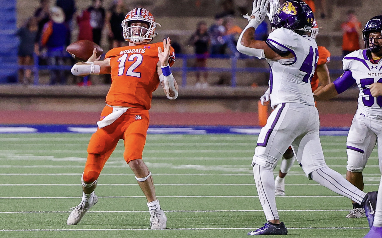 Tyler Hill bombs a touchdown to Ben Imler against Abilene Wylie for the game winner.