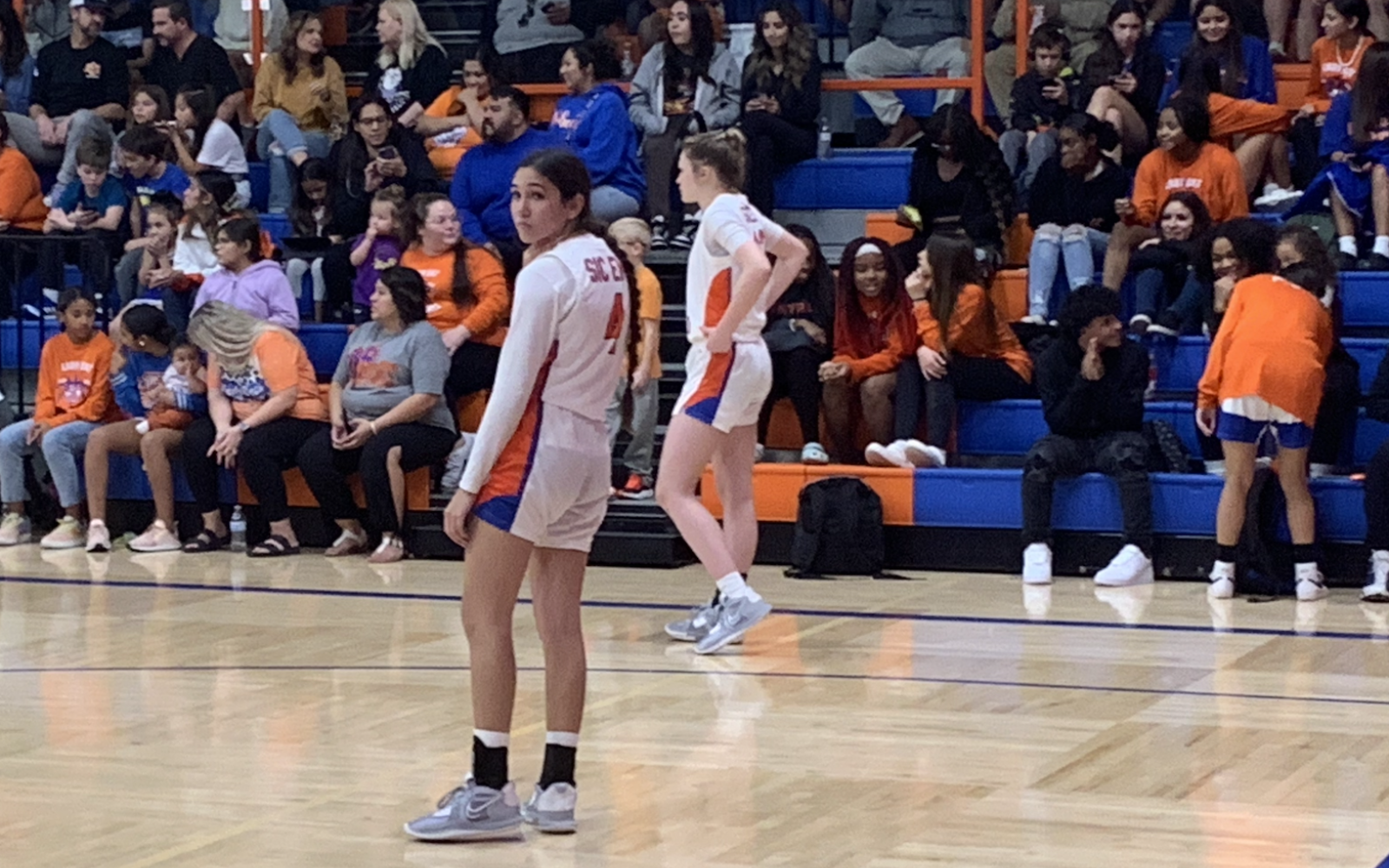 Lady Cats Jewels Perez and Lauren Mclane