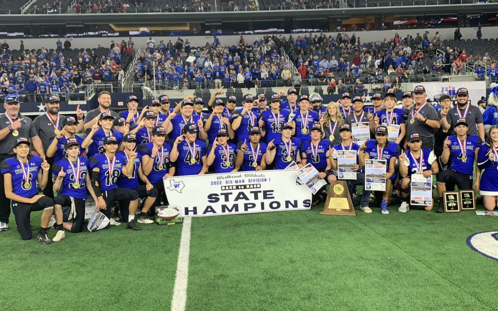 2022 1A-Div I State Champions Westbrook Wildcats