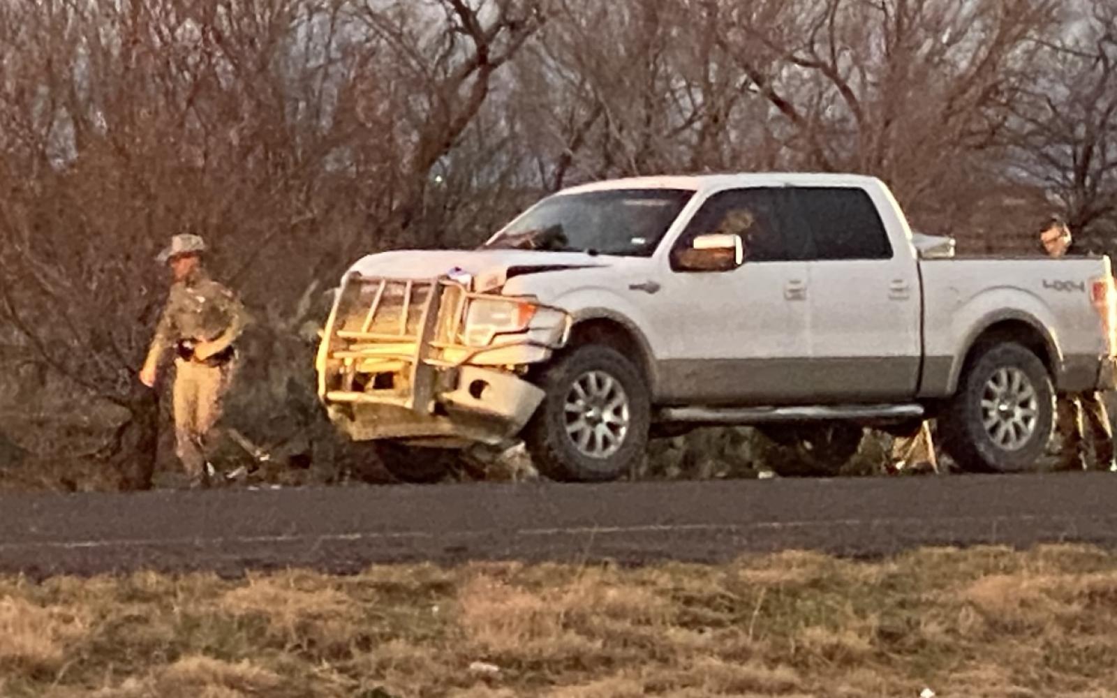 Crash us67 N. County Line 1.23 (LIVE! Photo/James Bouligny)