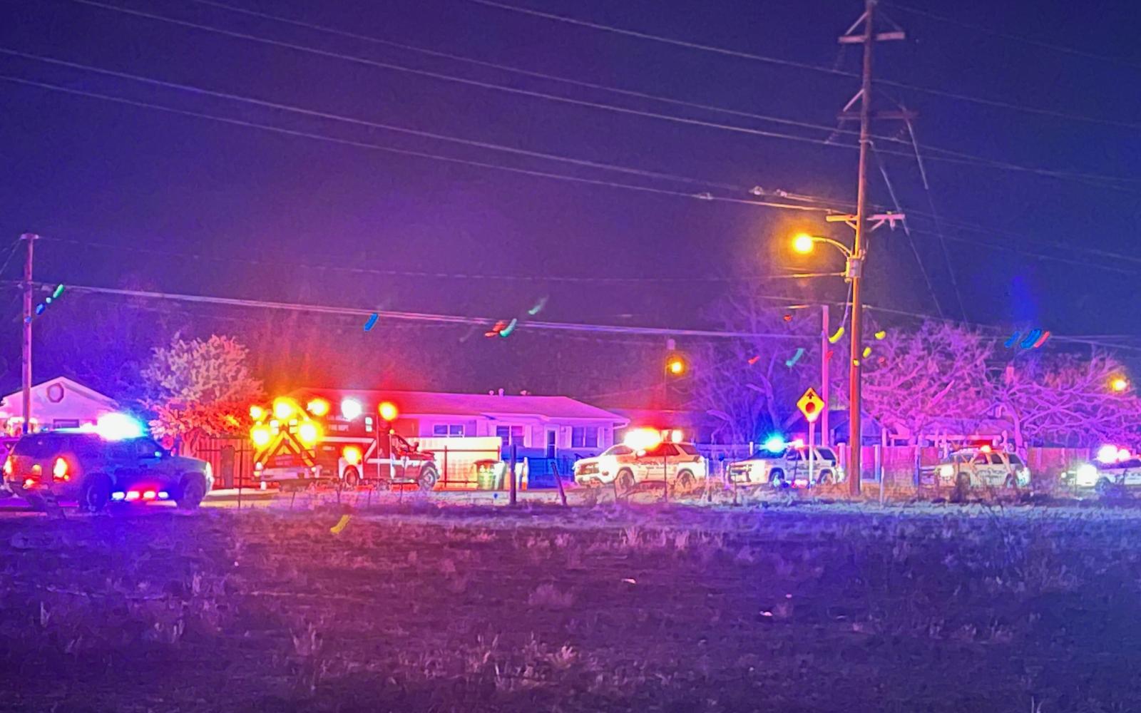 San Angelo Police Surround Home on the North Side