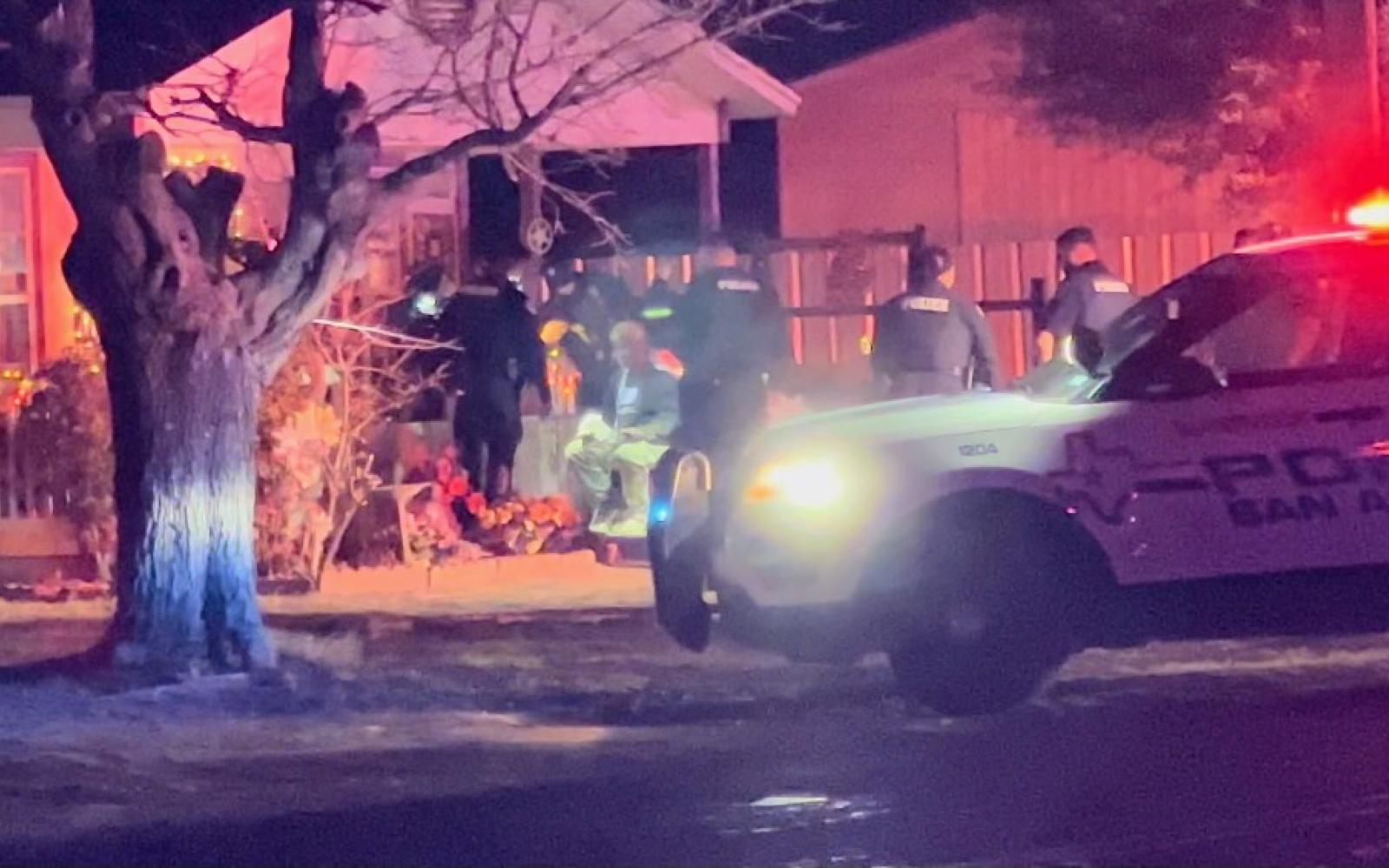 San Angelo Police Surround Home on the North Side