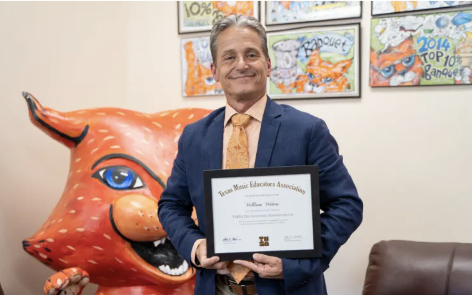 San Angelo Central High School Principal Bill Waters