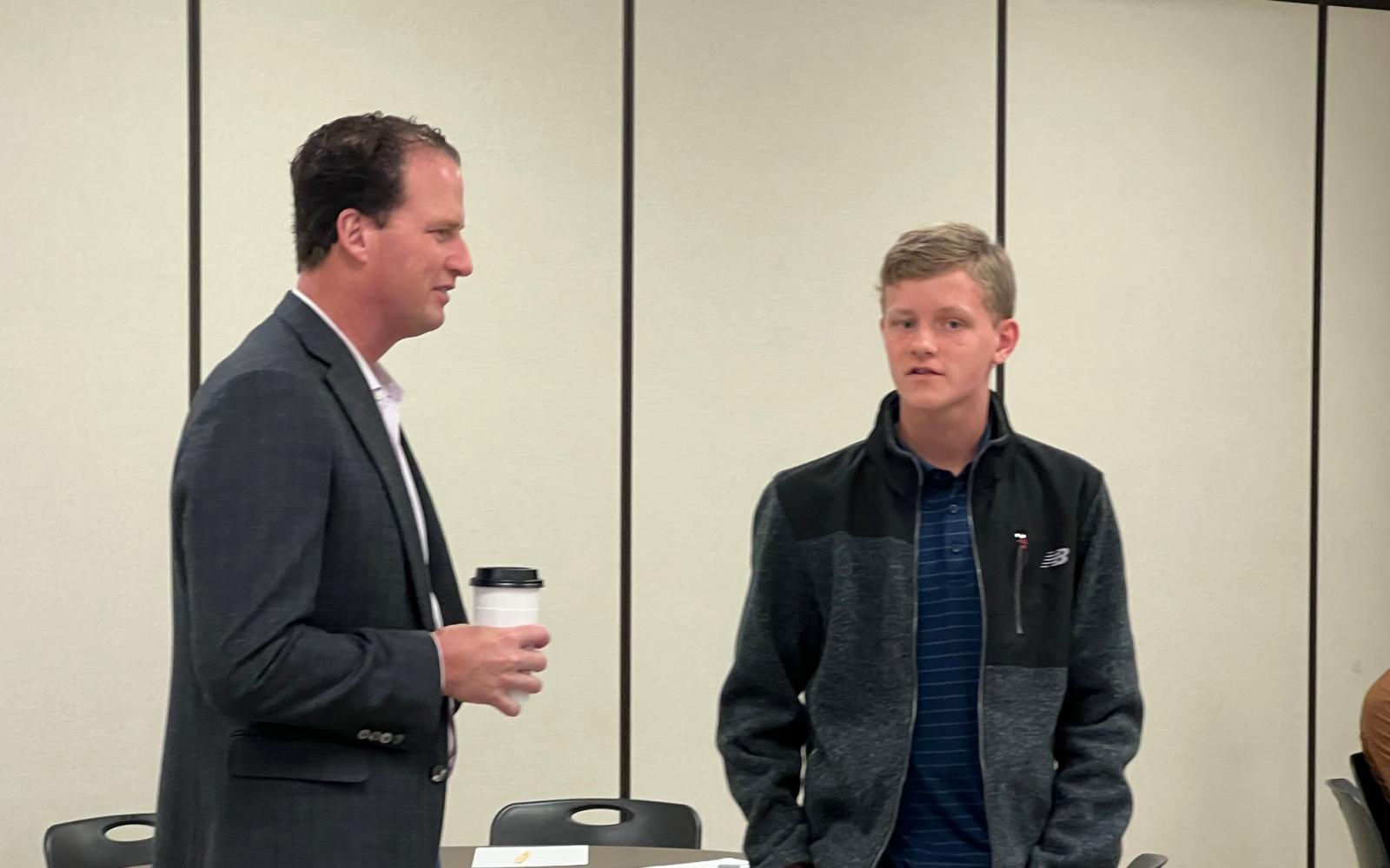 Congressman Pfluger at Student Leadership Conference ASU (LIVE! Photo/Yantis Green)