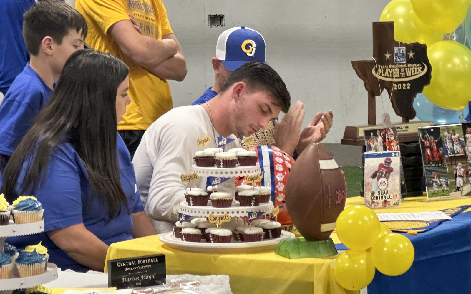 Tyler Hill Angelo State Rams' Quarterback