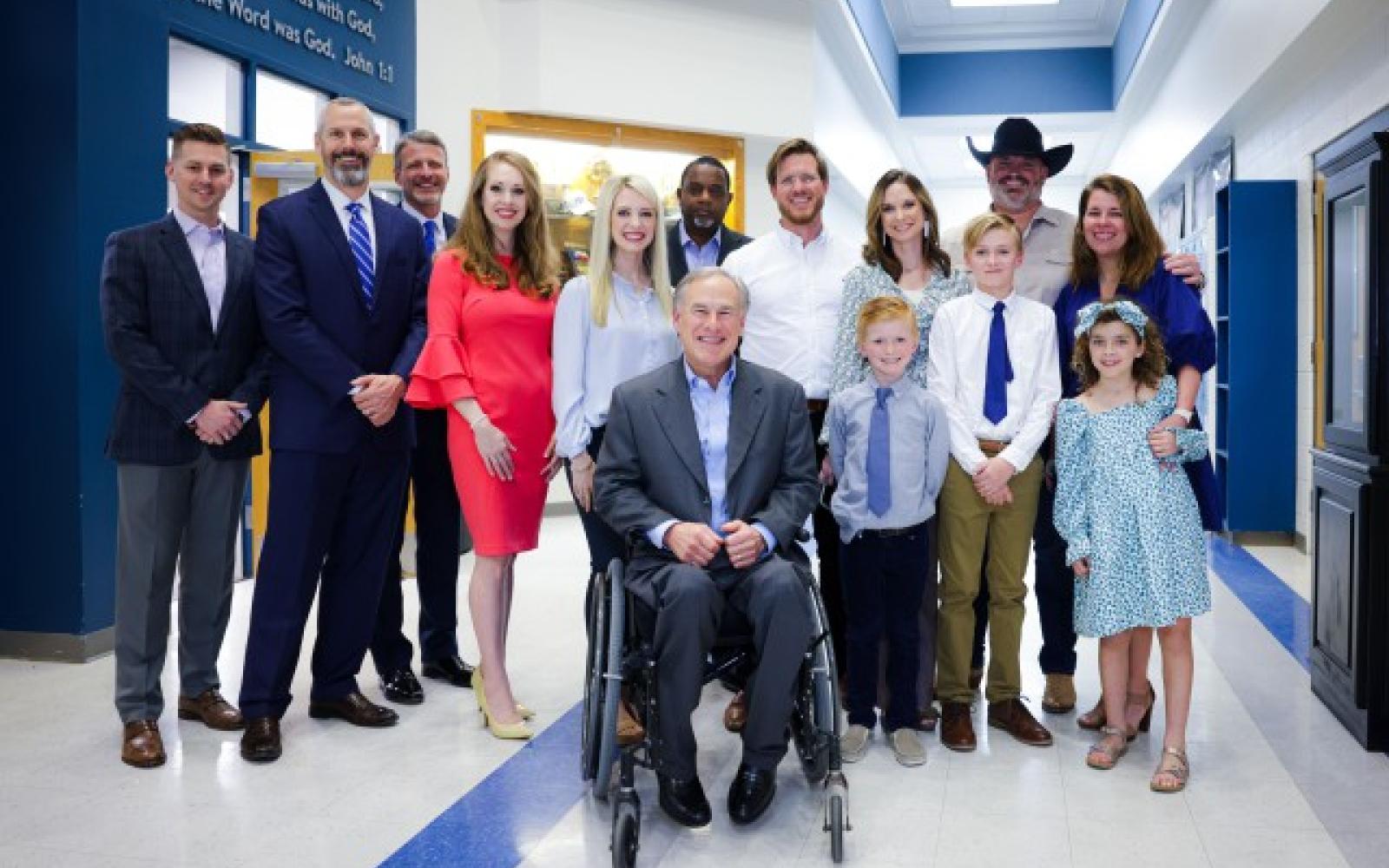 Abbott Supports School Choice in Tyler (Courtesy/gov.texas.gov)