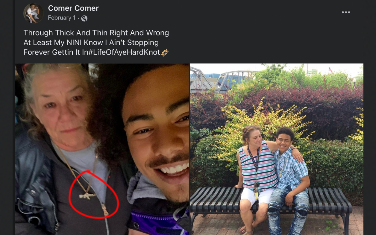 Comer and his Nini