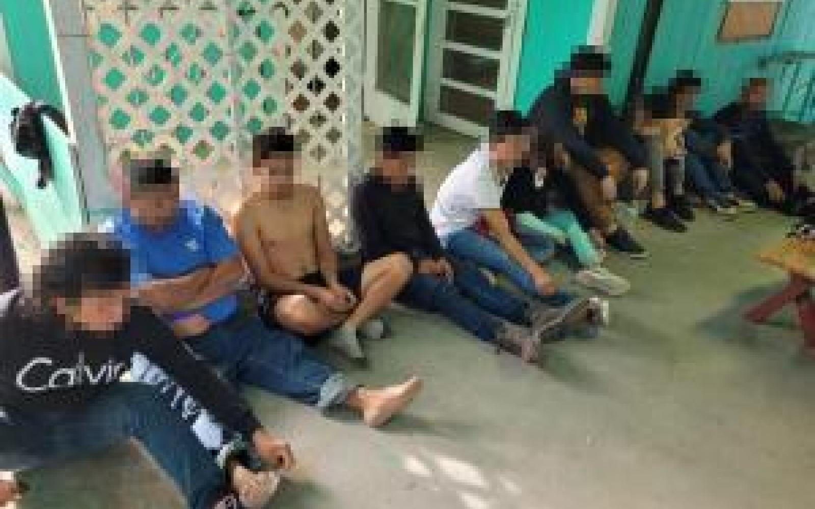 Illegal Migrants at Laredo Stash House (Courtesy/CBP)