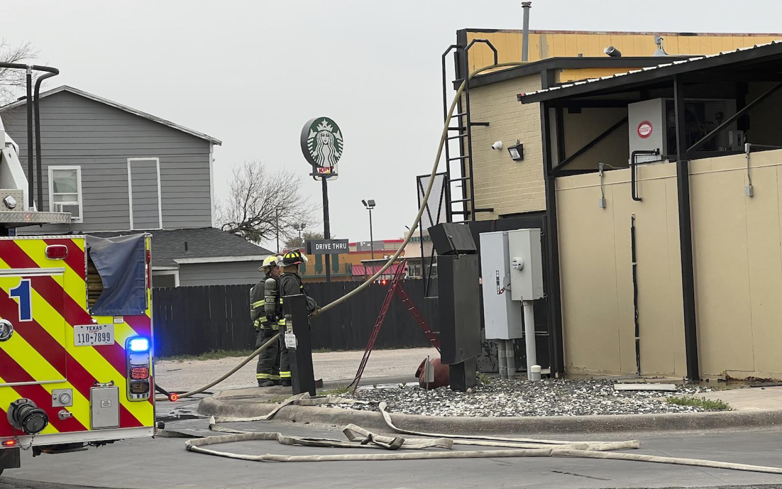 Fire at the burrito joint on March 9, 2023
