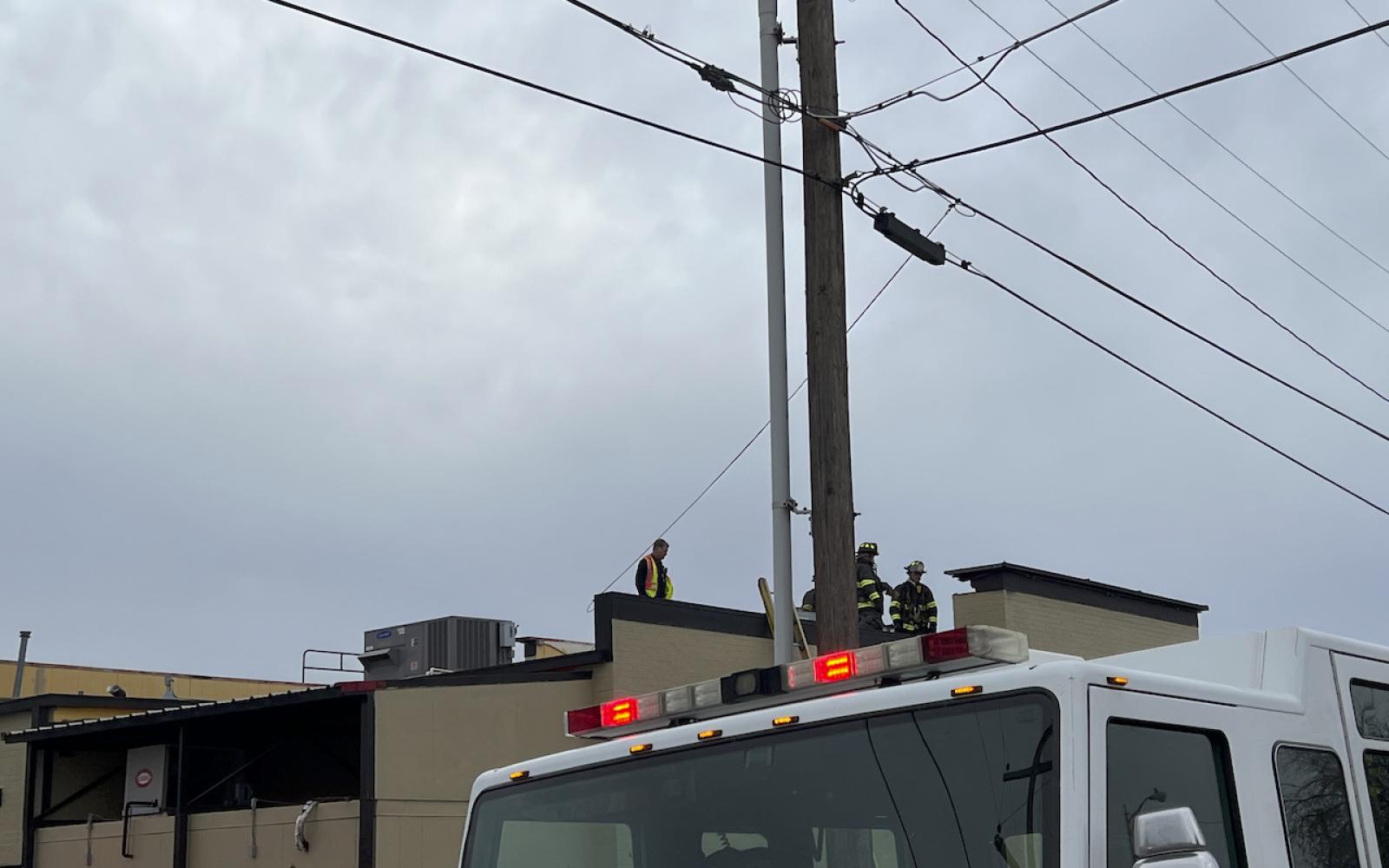 Fire at the burrito joint on March 9, 2023