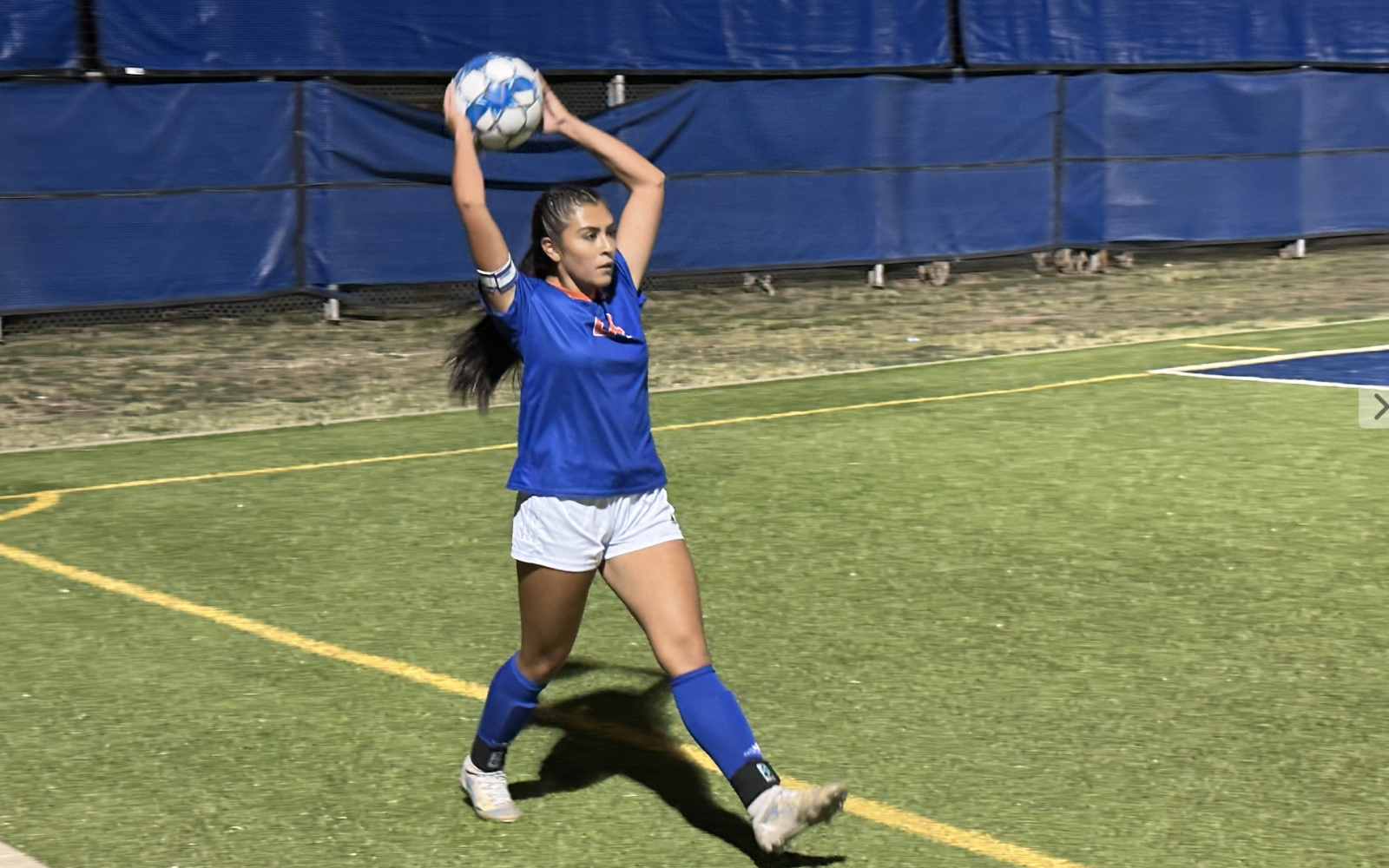 One of the Captains of the Lady Cats; Marissa Atilano