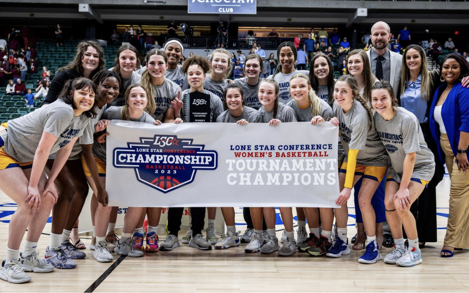 LSC Tournament Champions Angelo State Rambelles